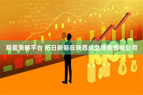 期盈策略平台 拓日新能在陕西成立绿能售电公司